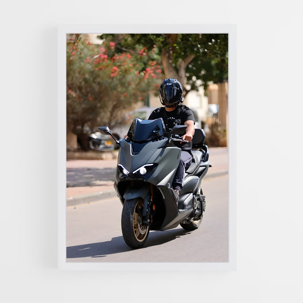 Poster Tmax extraordinaire – affiche Yamaha (vue 3)